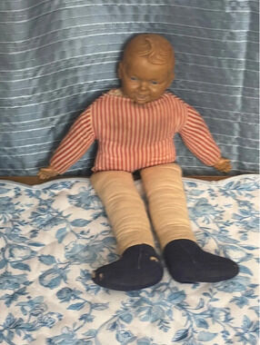Vintage Haunted Baby Doll With Untold Stories